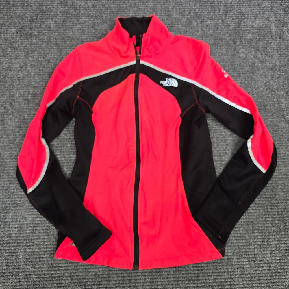 The North Face Flight Series Running Jacket Womens Small S Pink Black Zip A5TY